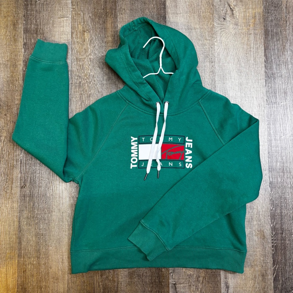 Tommy Hilfiger Green Hoodie for Women